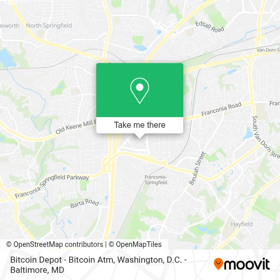 Bitcoin Depot - Bitcoin Atm map