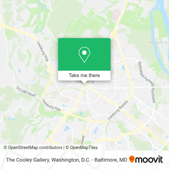 The Cooley Gallery map