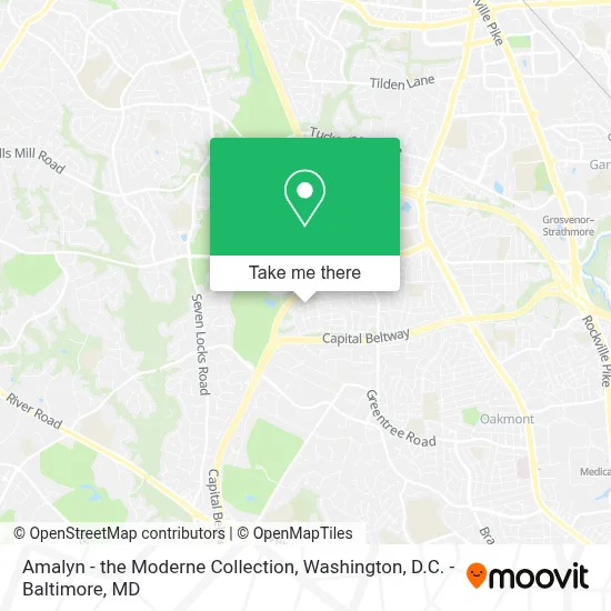 Amalyn - the Moderne Collection map