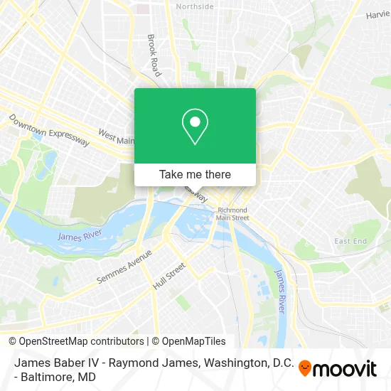 James Baber IV - Raymond James map