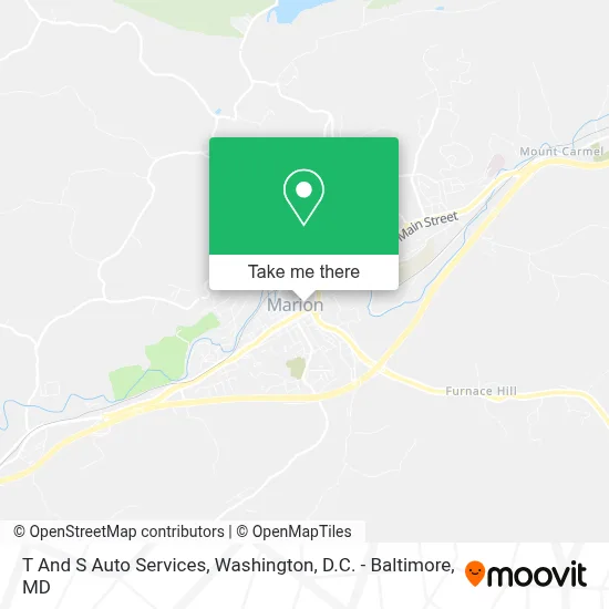 T And S Auto Services map