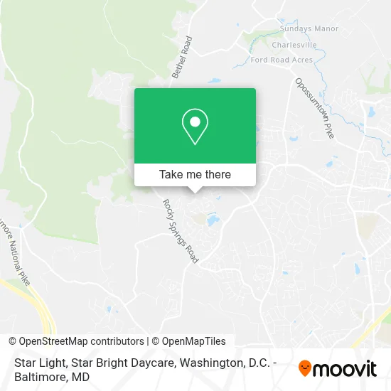 Star Light, Star Bright Daycare map