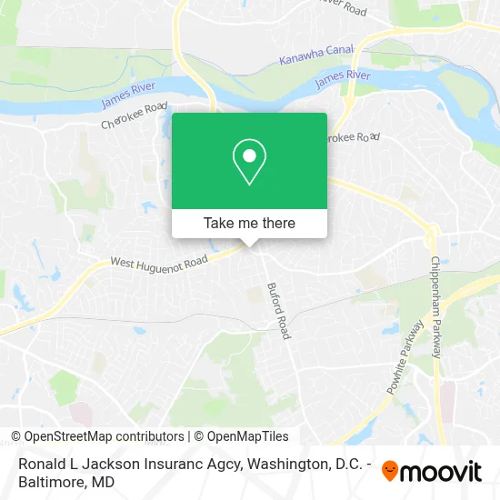Ronald L Jackson Insuranc Agcy map