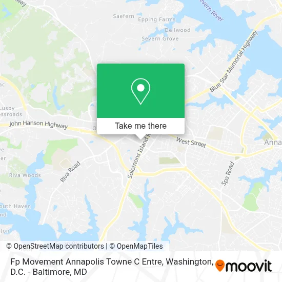 Fp Movement Annapolis Towne C Entre map