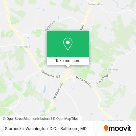 Starbucks map