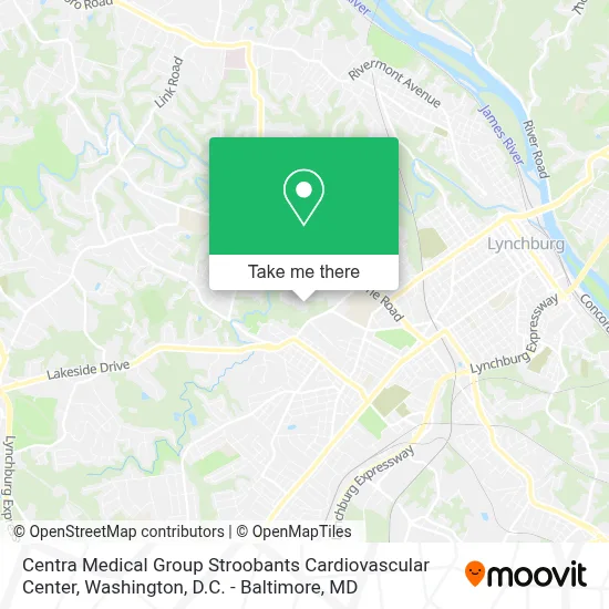 Centra Medical Group Stroobants Cardiovascular Center map