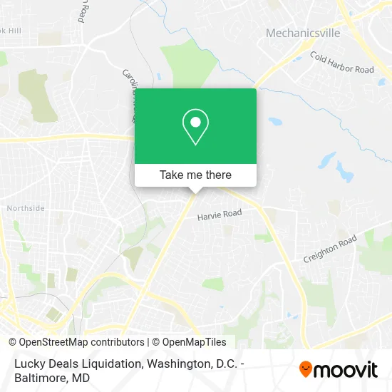 Lucky Deals Liquidation map