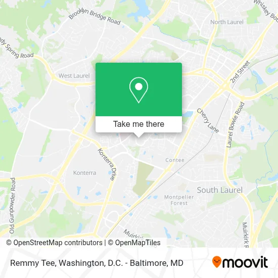 Remmy Tee map