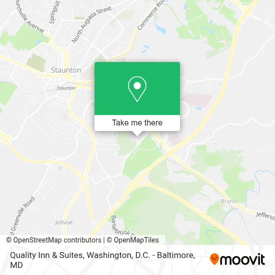 Quality Inn & Suites map