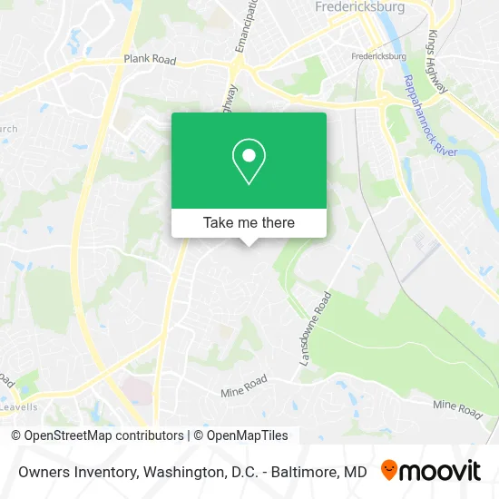 Owners Inventory map