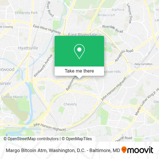 Margo Bitcoin Atm map