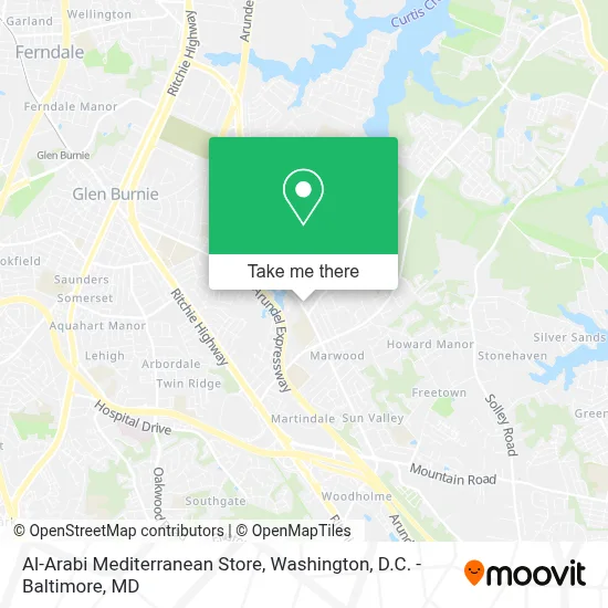 Al-Arabi Mediterranean Store map