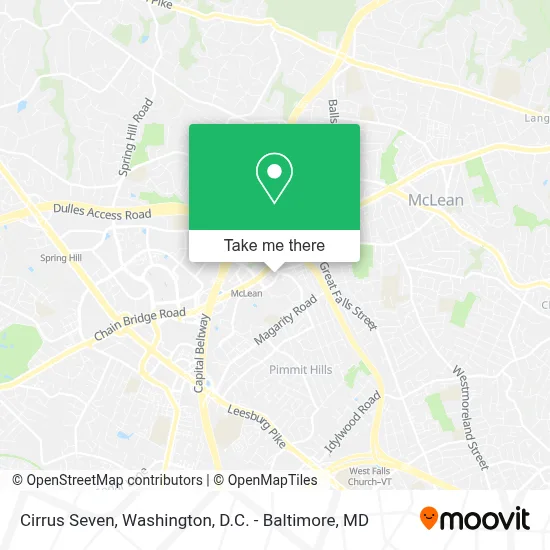 Cirrus Seven map