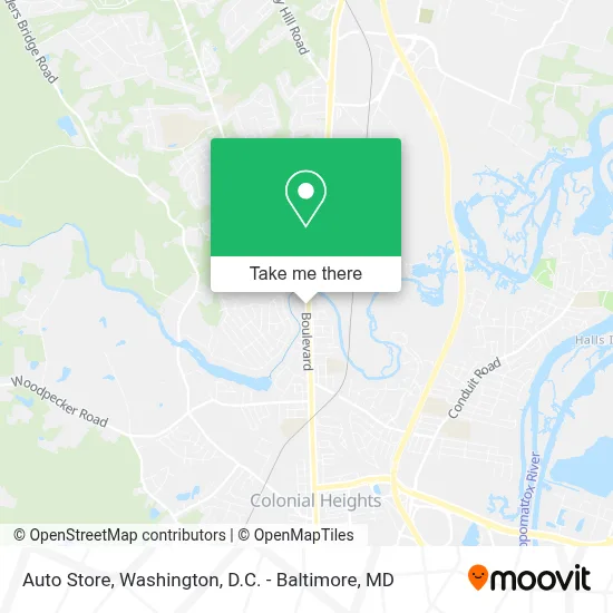 Auto Store map
