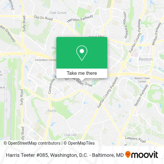 Harris Teeter #085 map
