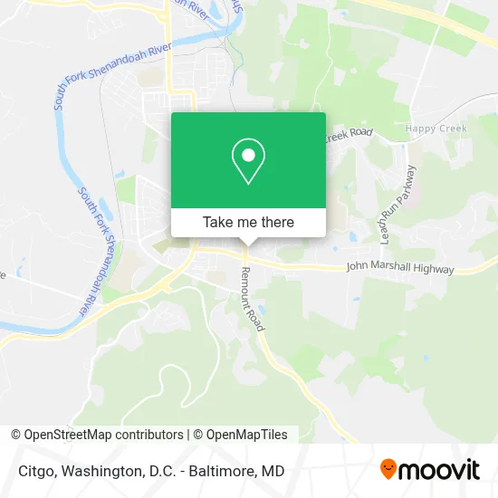 Citgo map