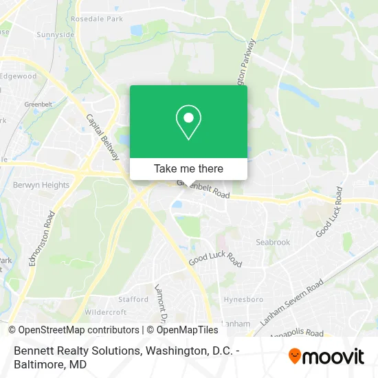 Bennett Realty Solutions map