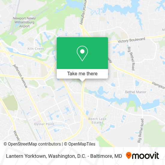 Lantern Yorktown map