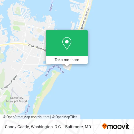 Candy Castle map