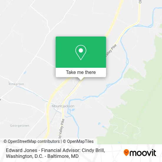 Edward Jones - Financial Advisor: Cindy Brill map