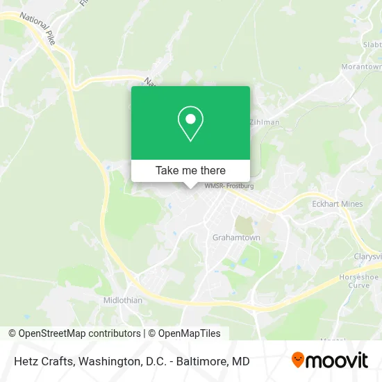 Hetz Crafts map