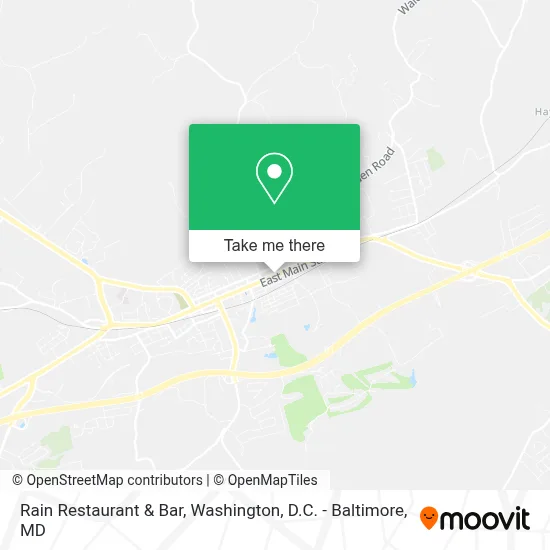 Rain Restaurant & Bar map