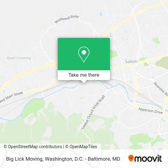 Big Lick Moving map