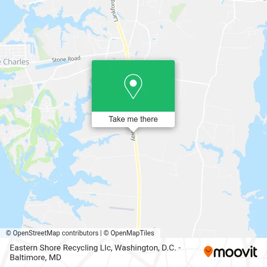 Eastern Shore Recycling Llc map