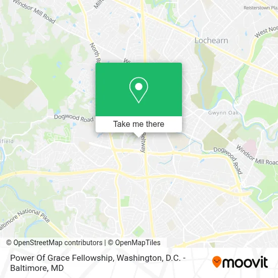Power Of Grace Fellowship map