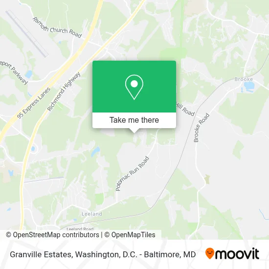 Granville Estates map
