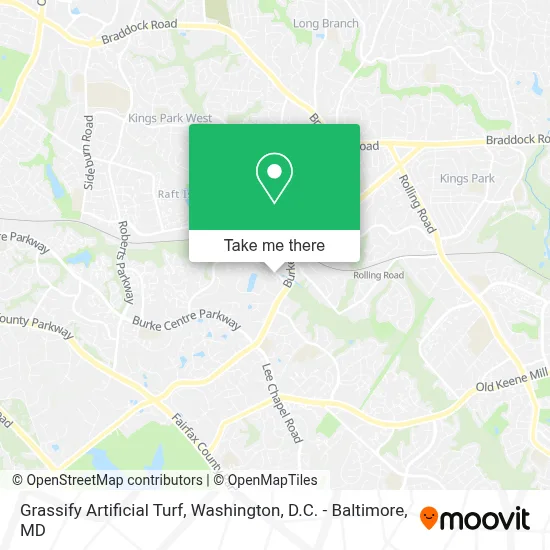 Grassify Artificial Turf map