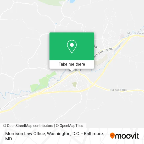 Morrison Law Office map