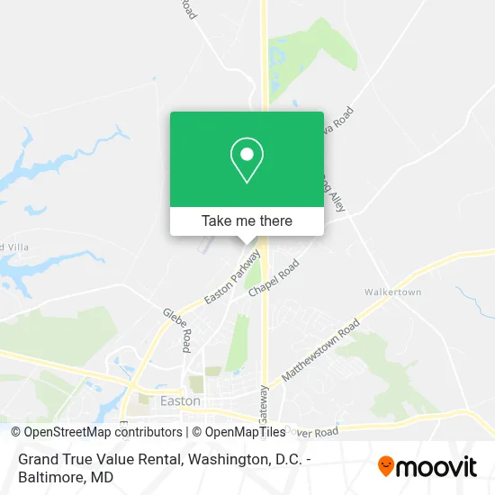 Grand True Value Rental map