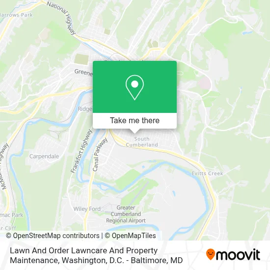 Lawn And Order Lawncare And Property Maintenance map