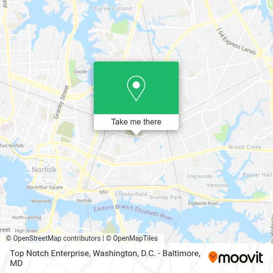 Top Notch Enterprise map
