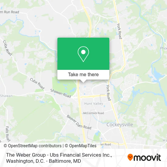 The Weber Group - Ubs Financial Services Inc. map