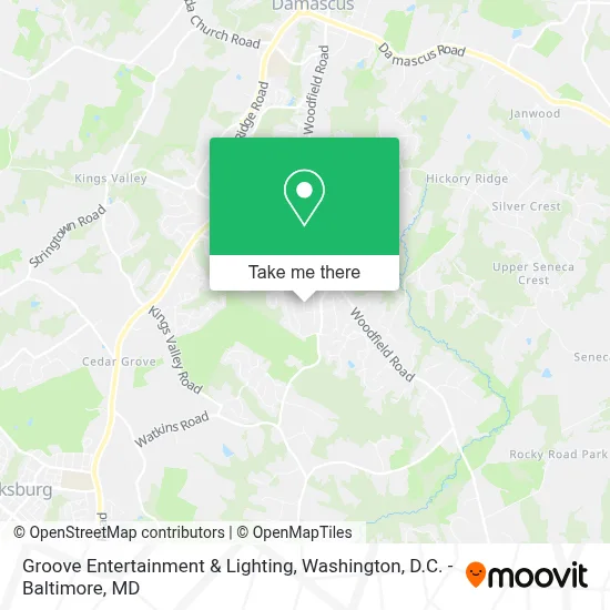 Groove Entertainment & Lighting map