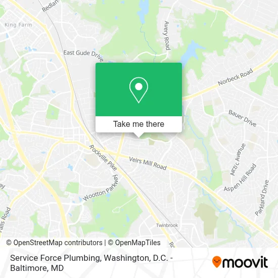 Service Force Plumbing map