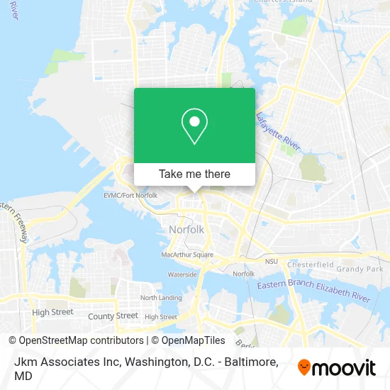 Jkm Associates Inc map
