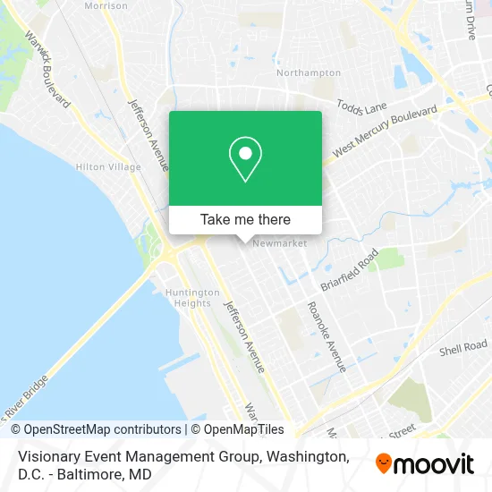 Visionary Event Management Group map