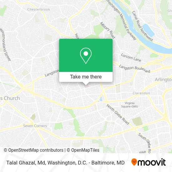 Talal Ghazal, Md map