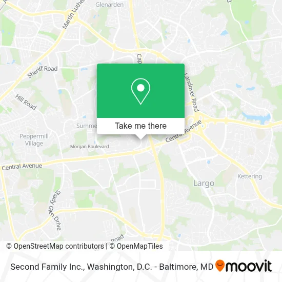 Second Family Inc. map
