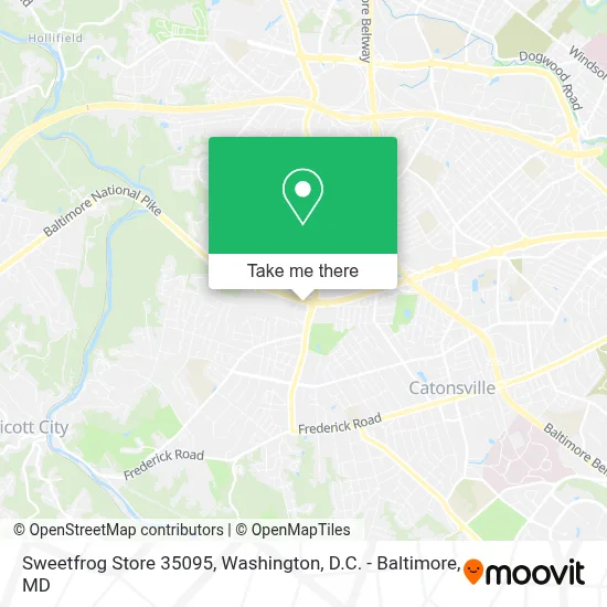 Sweetfrog Store 35095 map