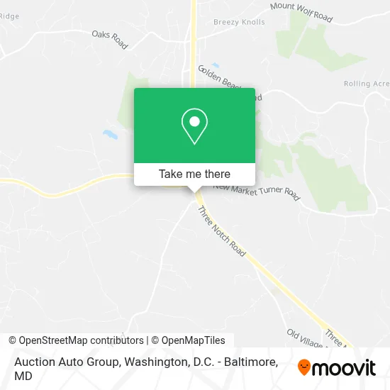 Auction Auto Group map