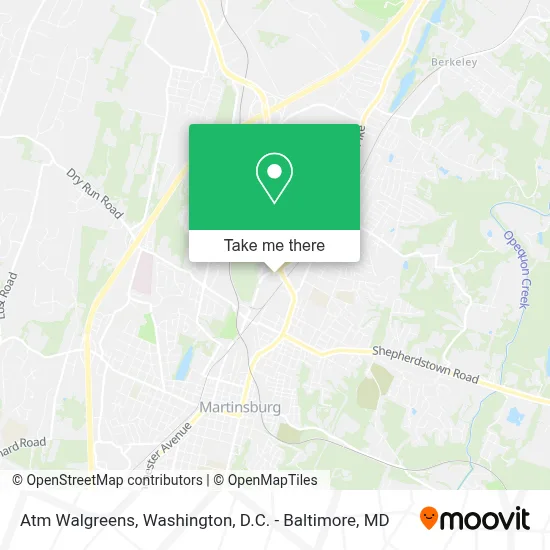 Atm Walgreens map