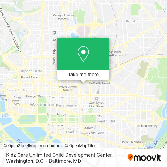 Kidz Care Unlimited Child Development Center map