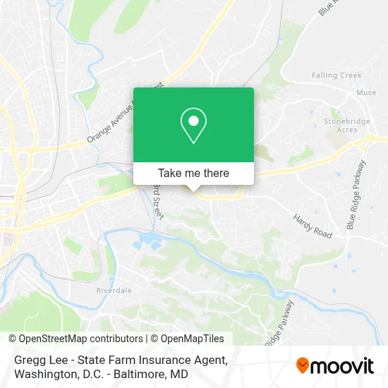 Gregg Lee - State Farm Insurance Agent map