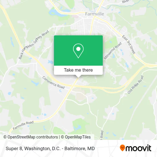 Super 8 map