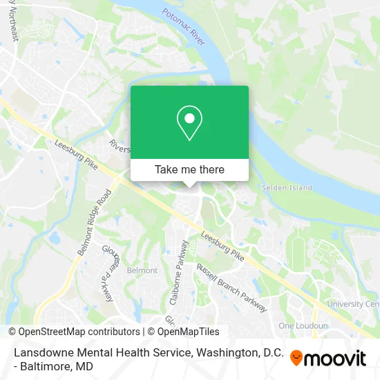 Lansdowne Mental Health Service map