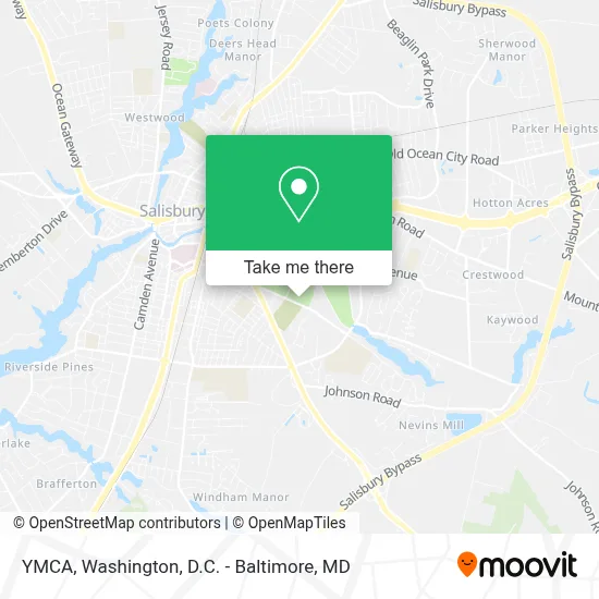 Ymca map